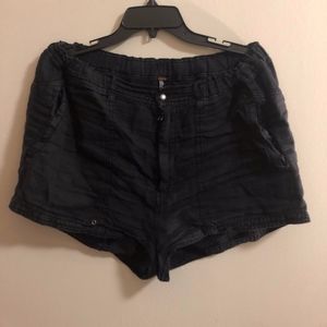 Free People Black Shorts